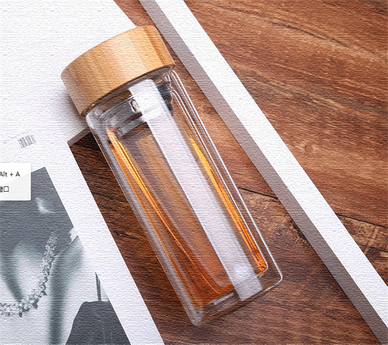 Fruit Tea Bottle Glass Bottle  – Smart Water Bottle Tracker recenzja i cena