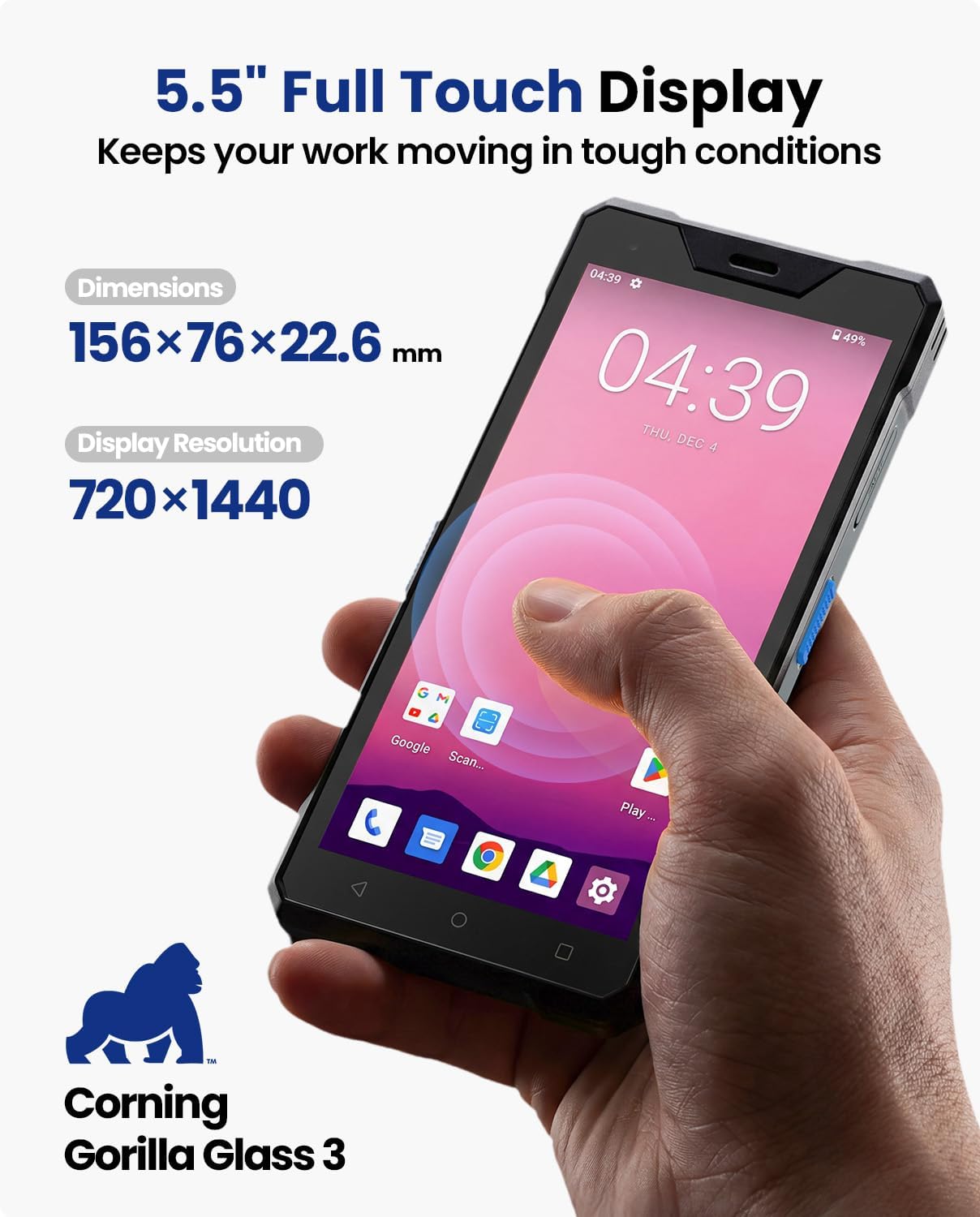 Eyoyo Handheld Wireless Androi – Barcode Scanner Wireless recenzja i cena
