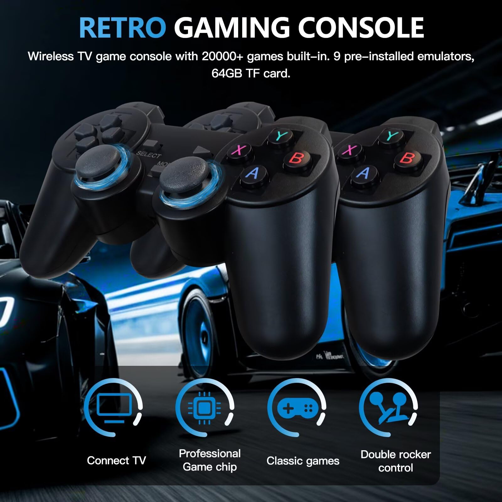 Retro Video Game Console 4K Ga – Retro Game Controller Usb recenzja i cena
