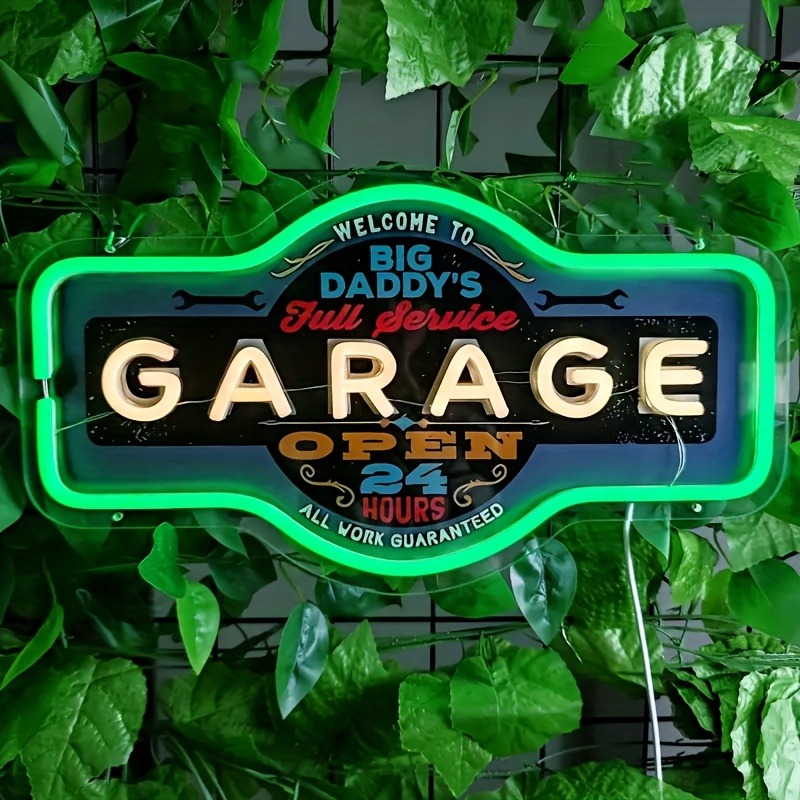 Retro Garage LED Neon Sign UV  – Retro Game Controller Usb recenzja i cena