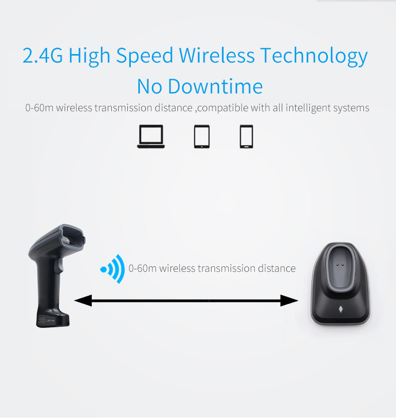 Wireless Barcode Scanner with  – Barcode Scanner Wireless recenzja i cena