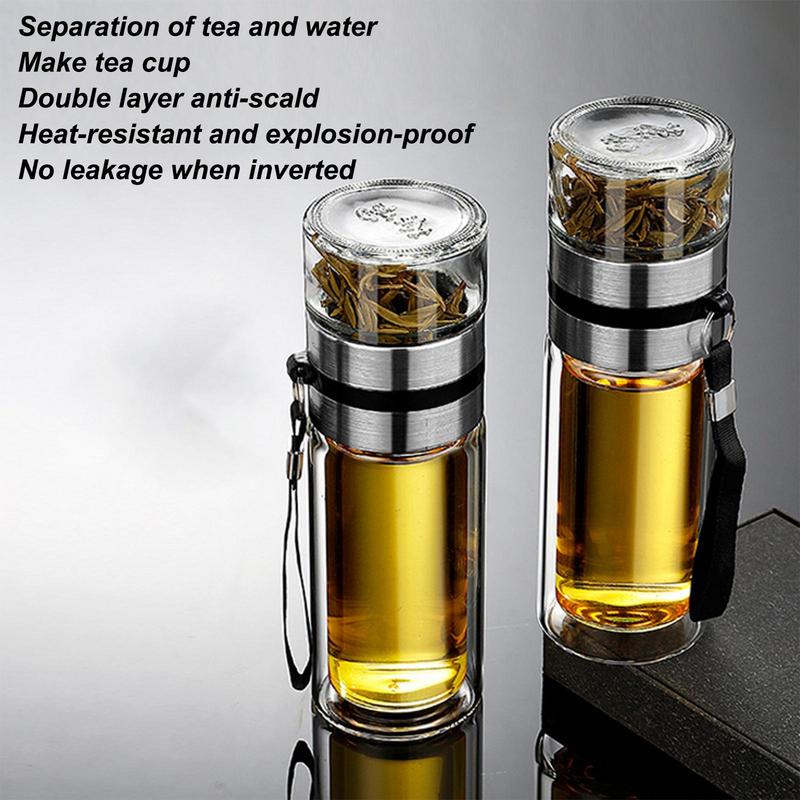 Glass Tea Infuser Bottle Leak- – Smart Water Bottle Tracker recenzja i cena