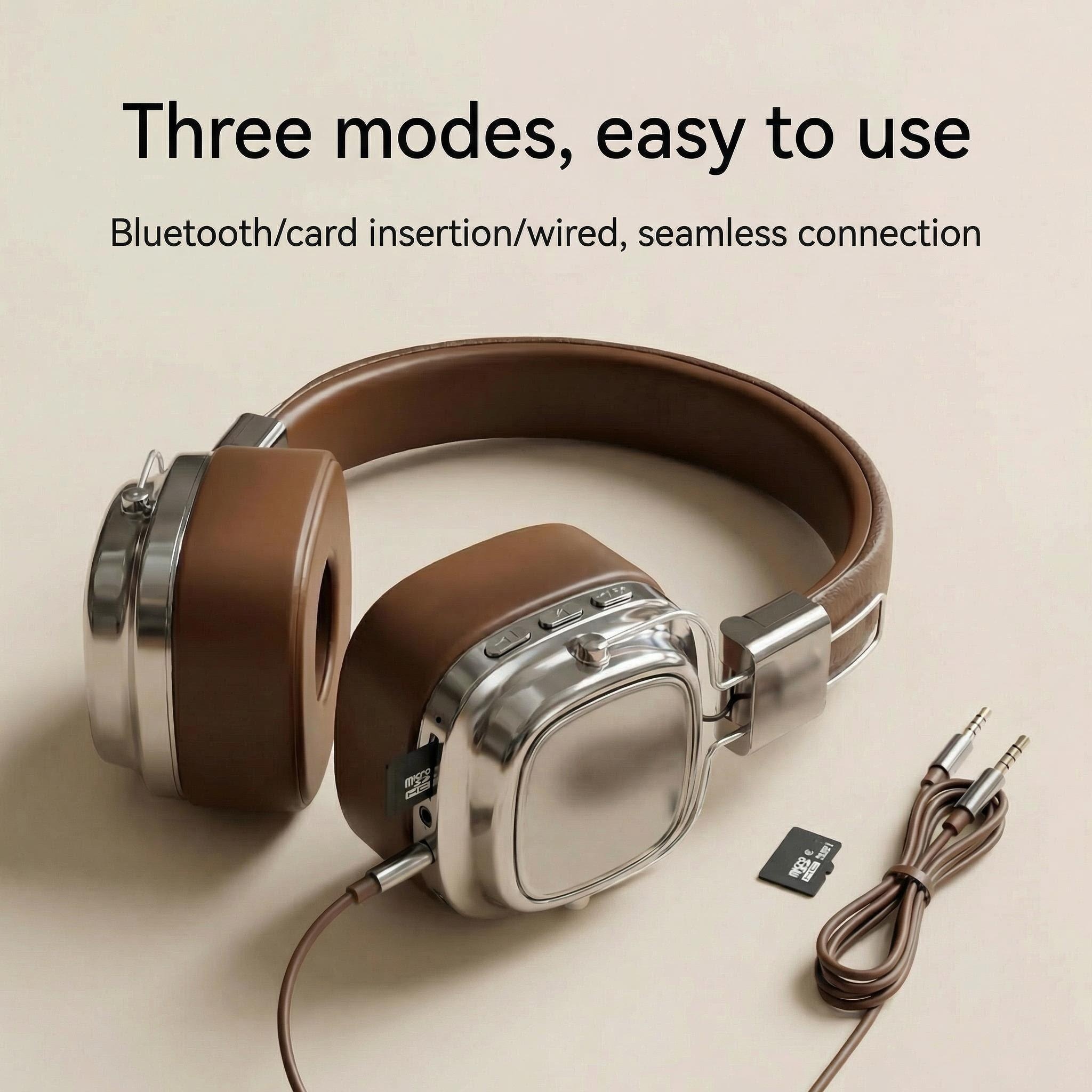 Retro Leather Over-ear Headpho – Retro Game Controller Usb recenzja i cena