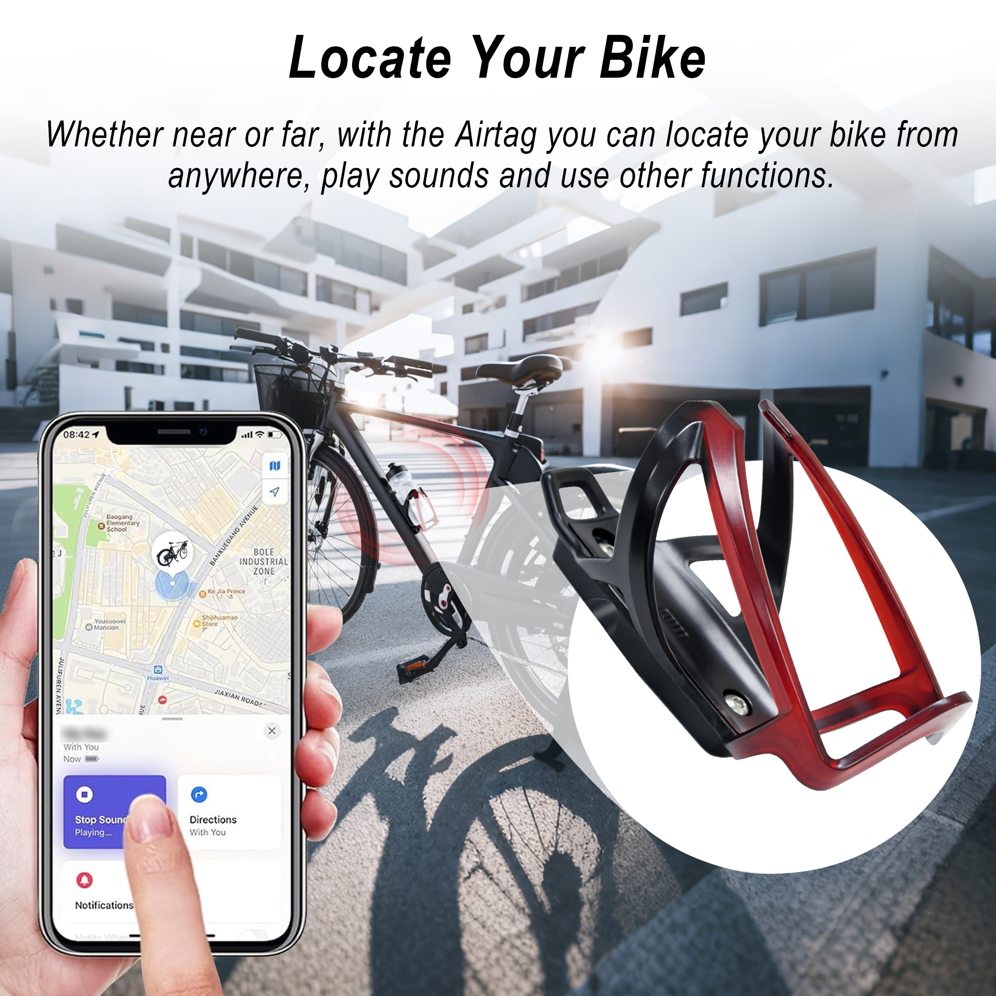 Mini Smart Tracker + Bicycle W – Smart Water Bottle Tracker recenzja i cena
