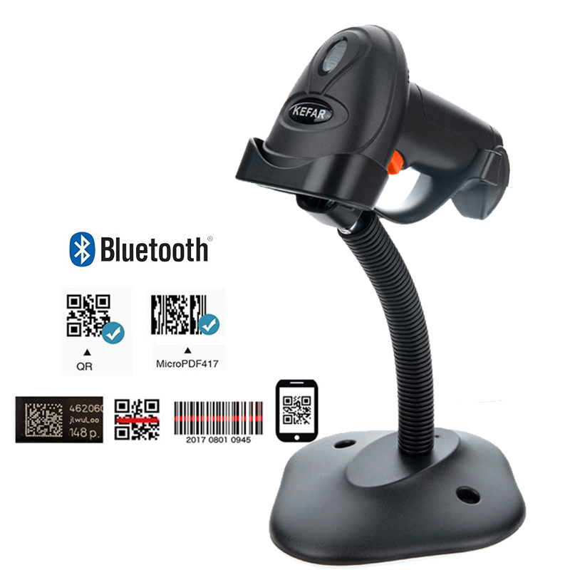 KEFAR 1D/2D Wireless Wired Bar – Barcode Scanner Wireless recenzja i cena