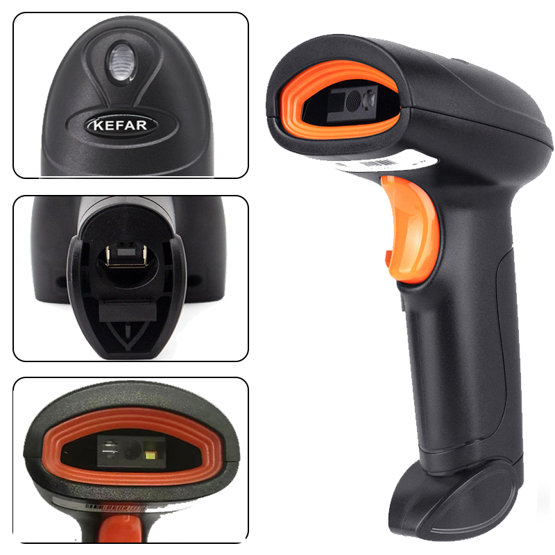 KEFAR 1D/2D Wireless Wired Bar – Barcode Scanner Wireless recenzja i cena