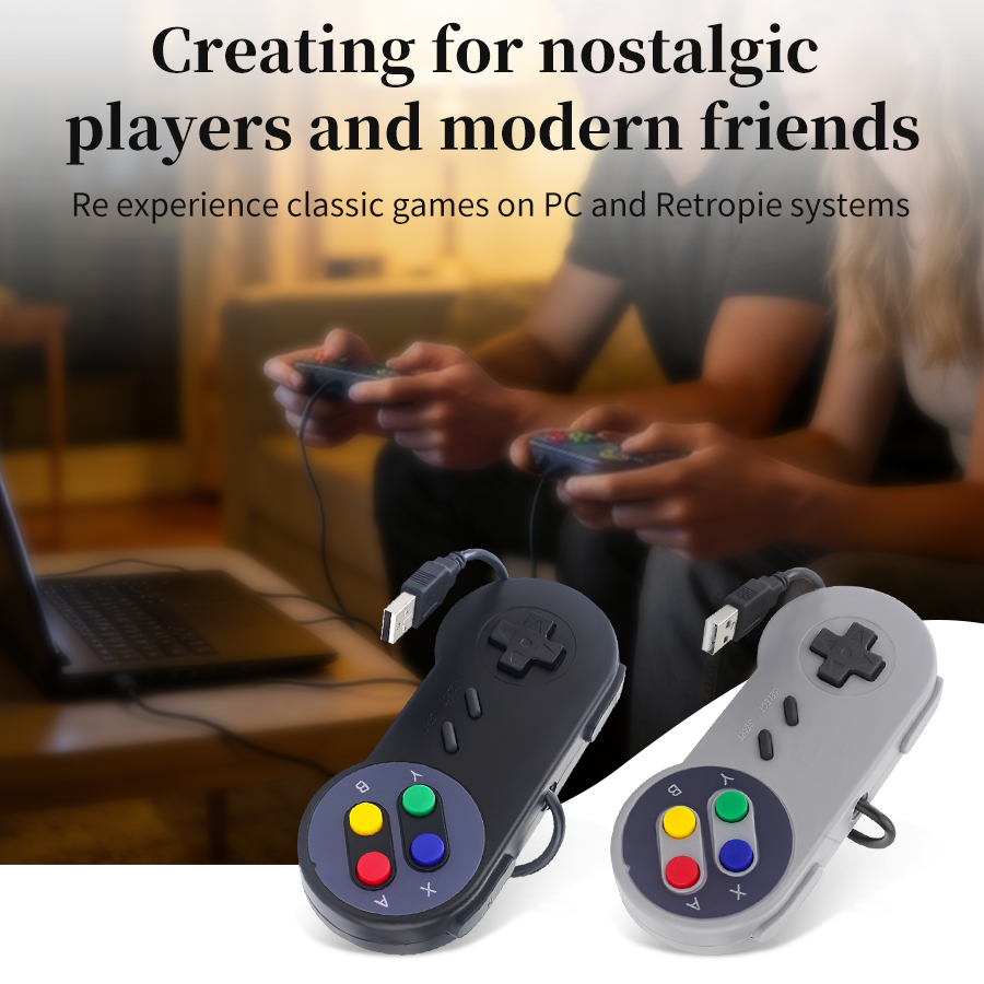 Wired USB Gamepad Retro Gaming – Retro Game Controller Usb recenzja i cena