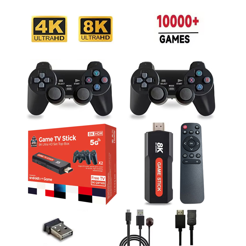 X2 Game Stick HD 4K 8K 3D Cons – Retro Game Controller Usb recenzja i cena