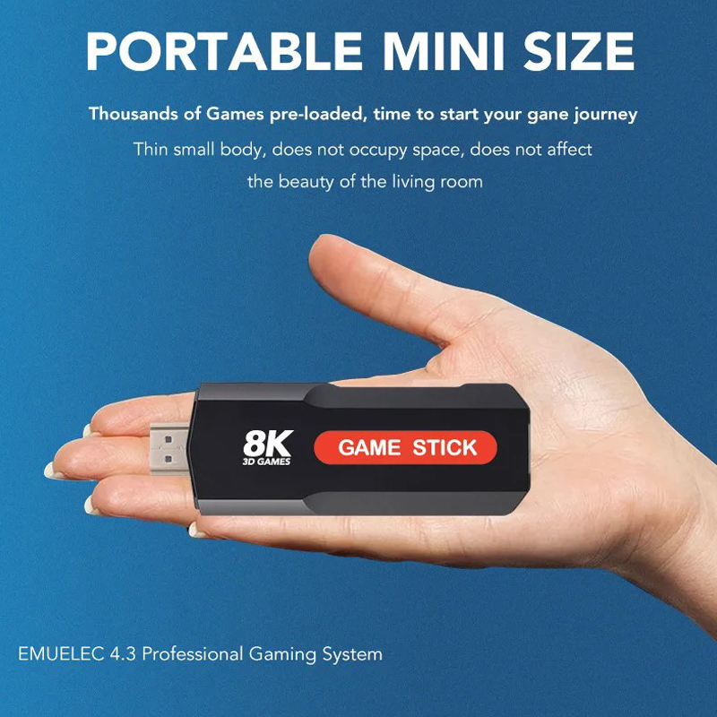 X2 Game Stick HD 4K 8K 3D Cons – Retro Game Controller Usb recenzja i cena