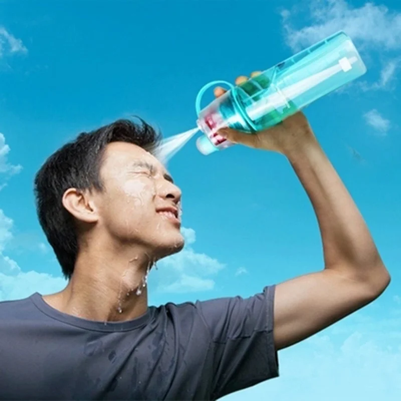 600ml New Creative Spray Water – Smart Water Bottle Tracker recenzja i cena