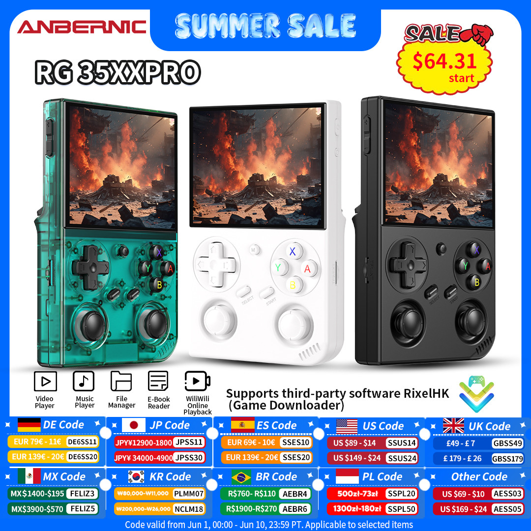 Anbernic RG 35XXPro Retro Hand – Retro Game Controller Usb recenzja i cena